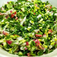 Салат с редисом