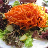 Салат «Сицилиано» с мидиями