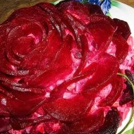 Салат со свеклой и говядиной