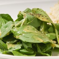 Салатная заправка с медом и тахини