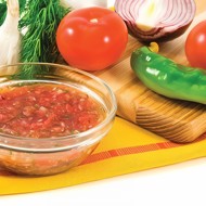 Сальса из фенхеля и укропа для рыбы на гриле