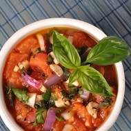 Сальса из феты и вяленых томатов