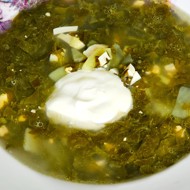 Щавелевый суп из утки