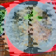 Семга в сметанном соусе