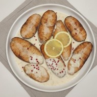 Семга в сливках