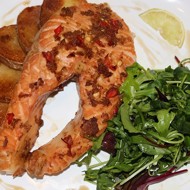 Семга в тайском стиле