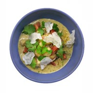 Севиче из креветок с сулугуни