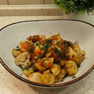 Закусочные шампиньоны на сковороде