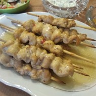 Шашлык из курицы с кориандром в духовке