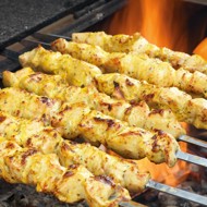 Шашлык из курицы на кефире