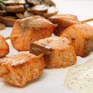 Шашлык из лосося