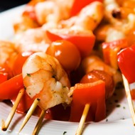 Шашлык из морепродуктов