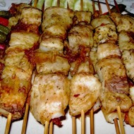 Шашлык из осетрины