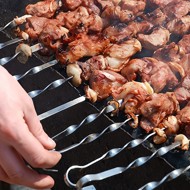 Шашлык в мятном маринаде