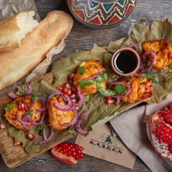 Шашлык из курицы по-грузински