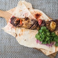 Шашлык по-карски из говядины