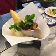 Шаурма с арабским салатом