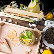 Шен-пуэр с лемонграссом и березовым листом