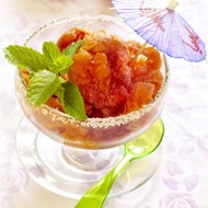 Шербет из чая «Эрл Грей» с лимоном