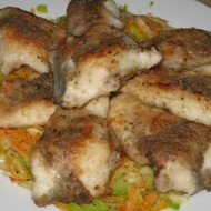 Щучка с овощами