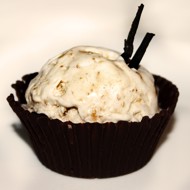 Шоколадные корзиночки с банановым муссом