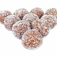 Шоколадные трюфели с карри и манго