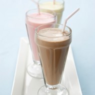 Шоколадный милкшейк с нотками мяты