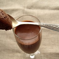 Шоколадный мусс с медом и виски