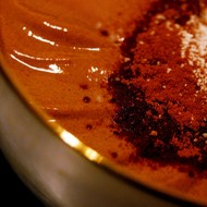 Шоколадный творог с арахисом