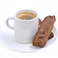 Шоколадно-апельсиновые бискотти с имбирными цукатами