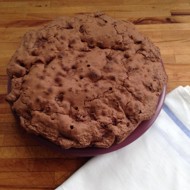 Шоколадно-банановая шарлотка