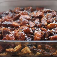 Шоколадно-Банановый торт на песочной основе