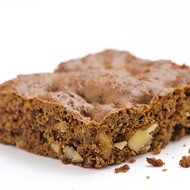 Шоколадно-миндальный торт