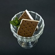 Шоколадно-мятное печенье