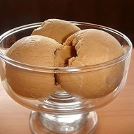 Шоколадное мороженое без сливок