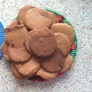 Шоколадное печенье из какао