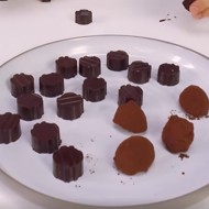 Шоколадные конфеты с ганашем