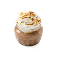 Шоколадный крем сувид с меренгой