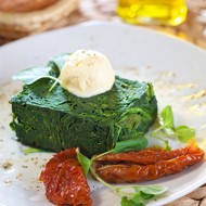 Шпинат со сливками