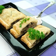 Штрудель с грибами и луком