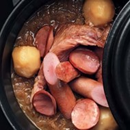 Шукрут с копченостями