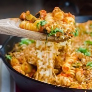 Сырная паста, запеченная в духовке