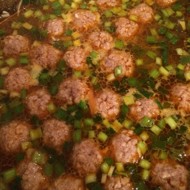 Сырный суп с фрикадельками