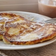 Сырники с бананом и творогом