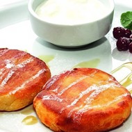 Сырники с кленовым сиропом