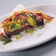 Сэндвич с норвежской сельдью