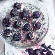 Сэндвичи из свеклы и адыгейского сыра