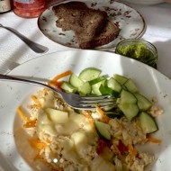 Скрэмбл с морковью