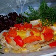 Скумбрия под сырной шубой