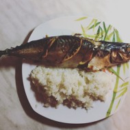 Скумбрия запеченная в рукаве